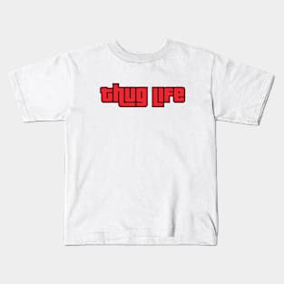 Thug Life Wasted style Kids T-Shirt